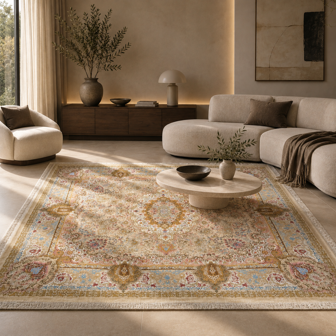 تشكيلة منتقاة من سجاد الحرير الفارسي الآلي لدى Melody Carpet دبي