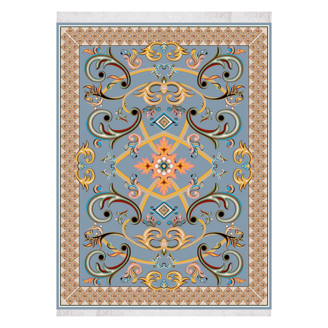 Orionis classic machine-made carpet in Silver, 300 × 200 cm