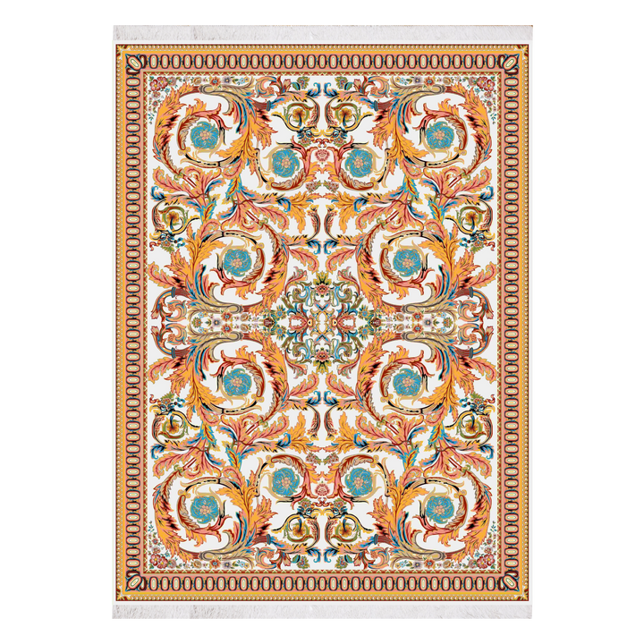Serenia classic machine-made carpet in Cream, 300 × 200 cm
