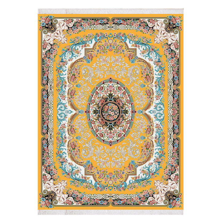 Vivera classic machine-made carpet in Golden, 300 × 200 cm