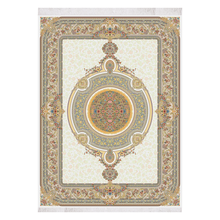 Florique classic machine-made carpet in Cream, 600 × 400 cm