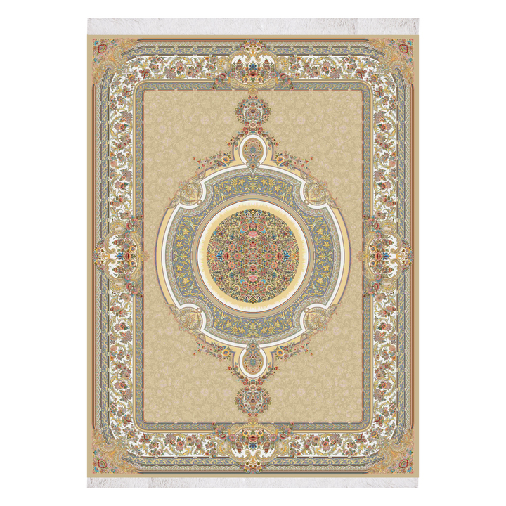 Florique classic machine-made carpet in Beige, 300 × 200 cm