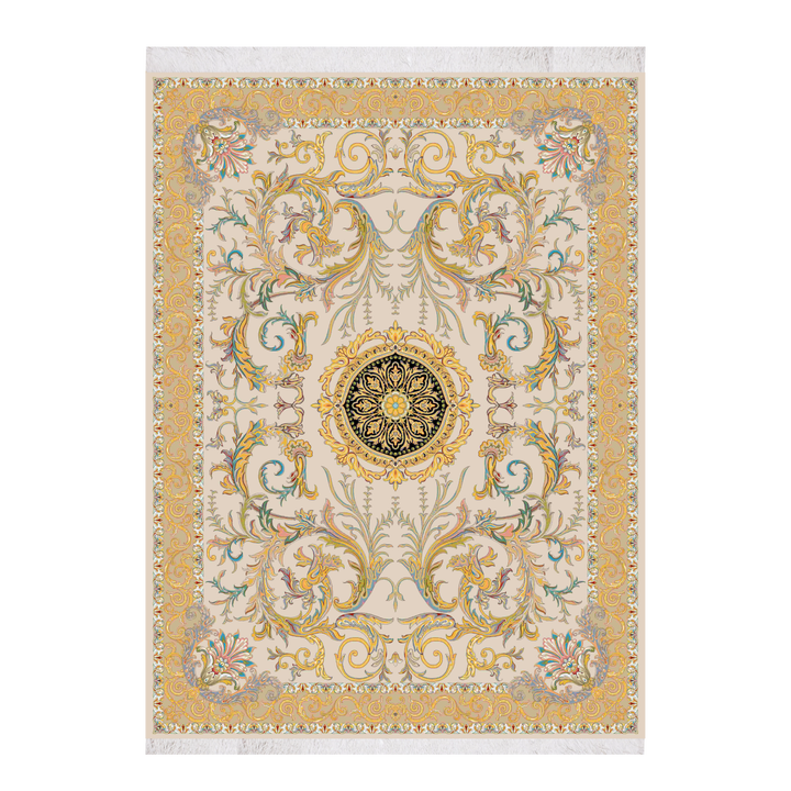 Silk Palace classic machine-made carpet in Nescafe, 300 × 200 cm