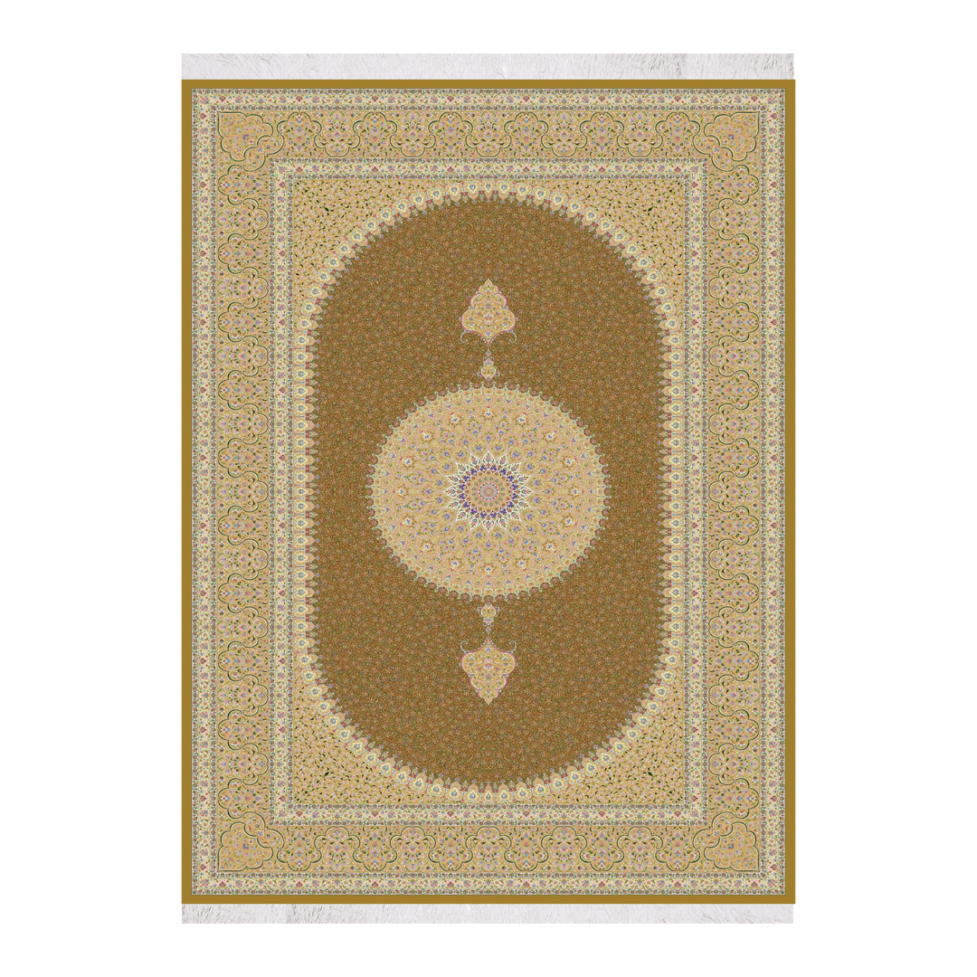Silk Rug - Heritage Grid