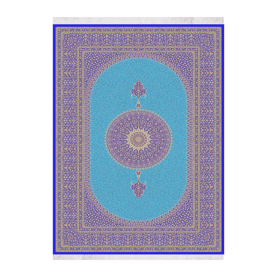Silk Rug - Heritage Grid