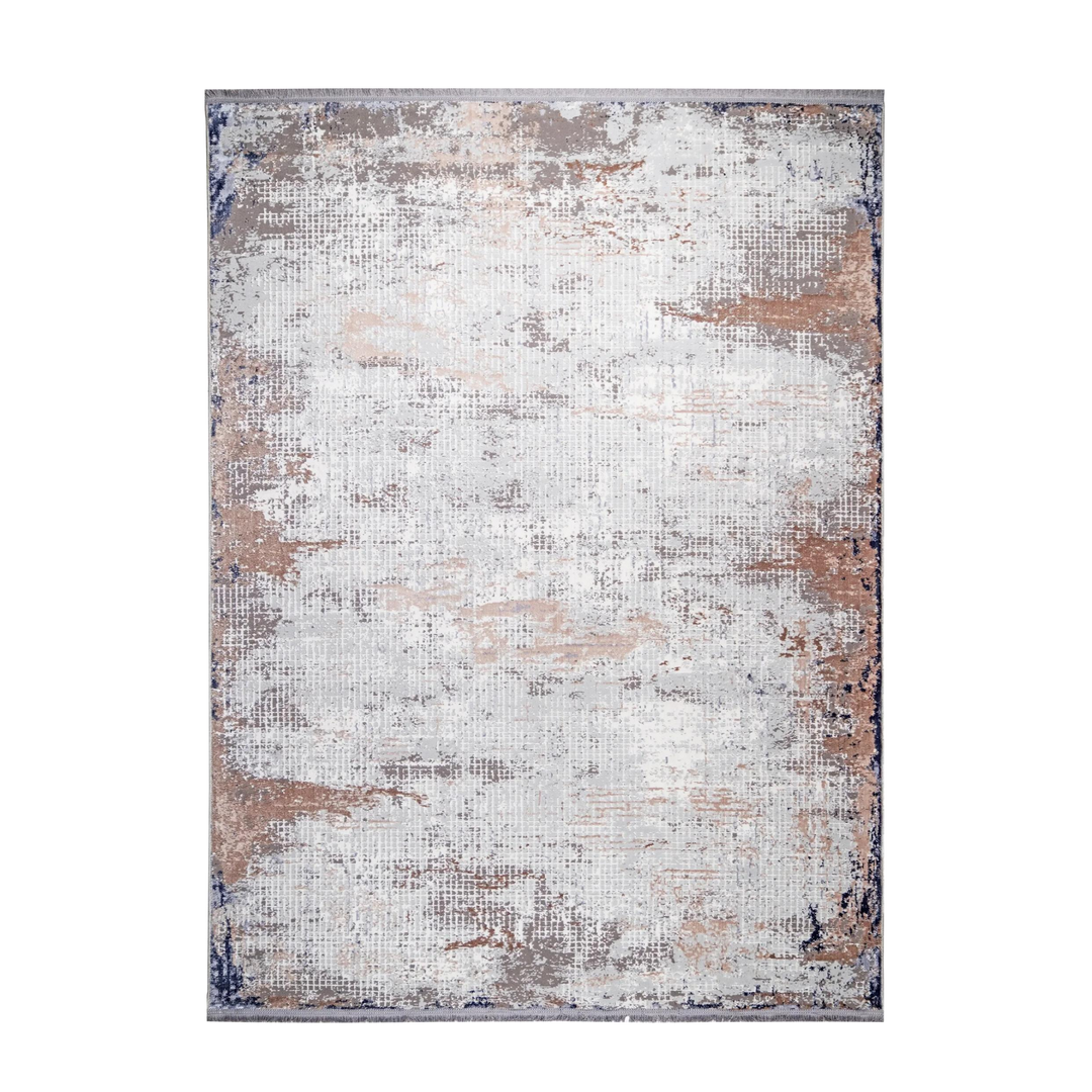 Frame Shift modern machine-made carpet in Cream, 300 × 200 cm