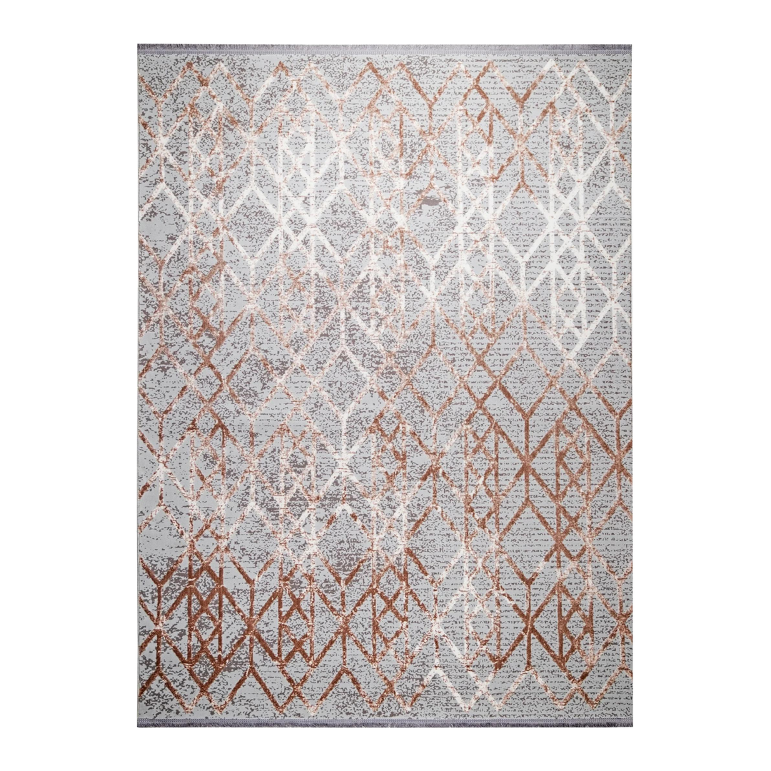 City Layer modern machine-made carpet in Nescafe, 300 × 200 cm