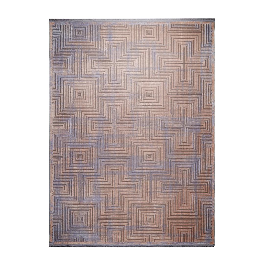 Base Canvas modern machine-made carpet in Beige, 300 × 200 cm