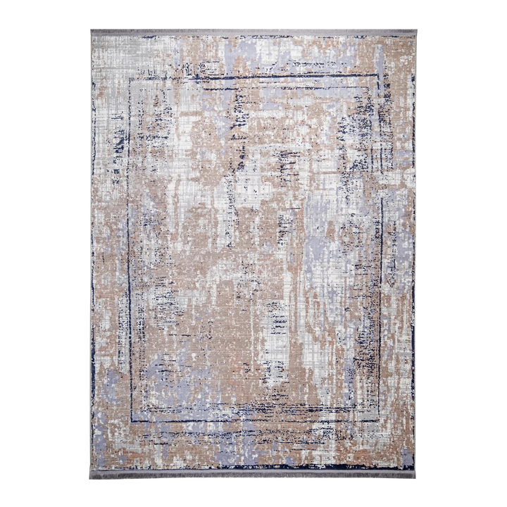 Texture Flow modern machine-made carpet in Nescafe, 300 × 200 cm