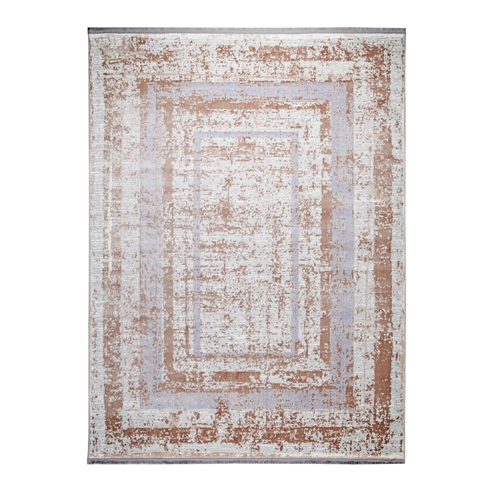 Form Base modern machine-made carpet in Nescafe, 300 × 200 cm