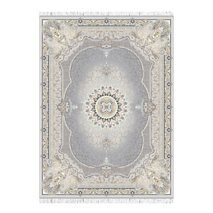 Florentia classic machine-made carpet in Silver, 225 × 150 cm