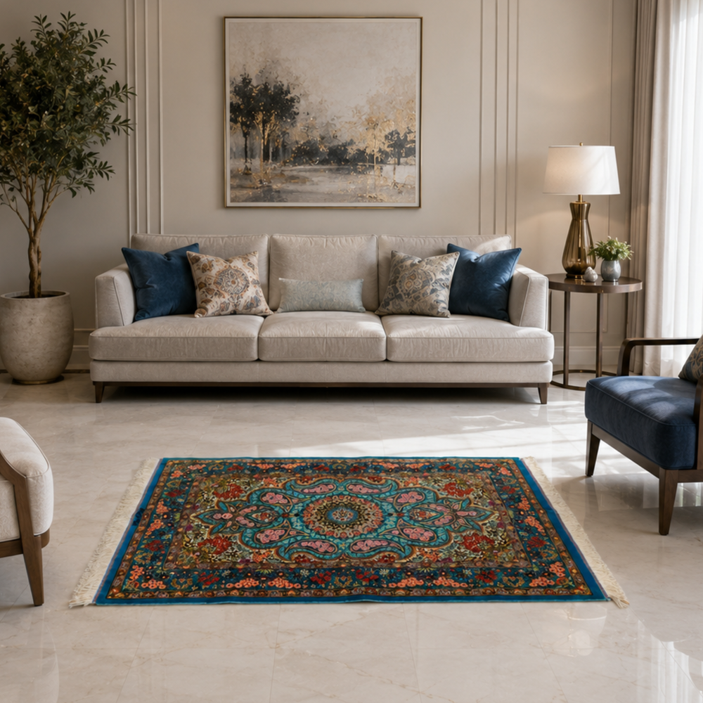 Medallion Persian handmade rug