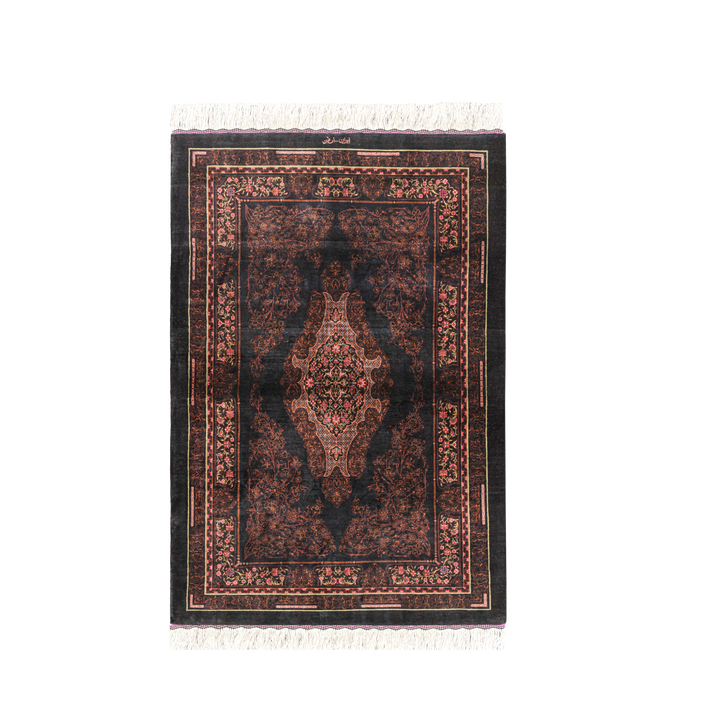 سجادة فارسية مصنوعة يدويًا Panel Medallion