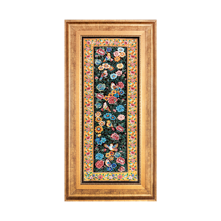 Hand Made Rug Bird Garden