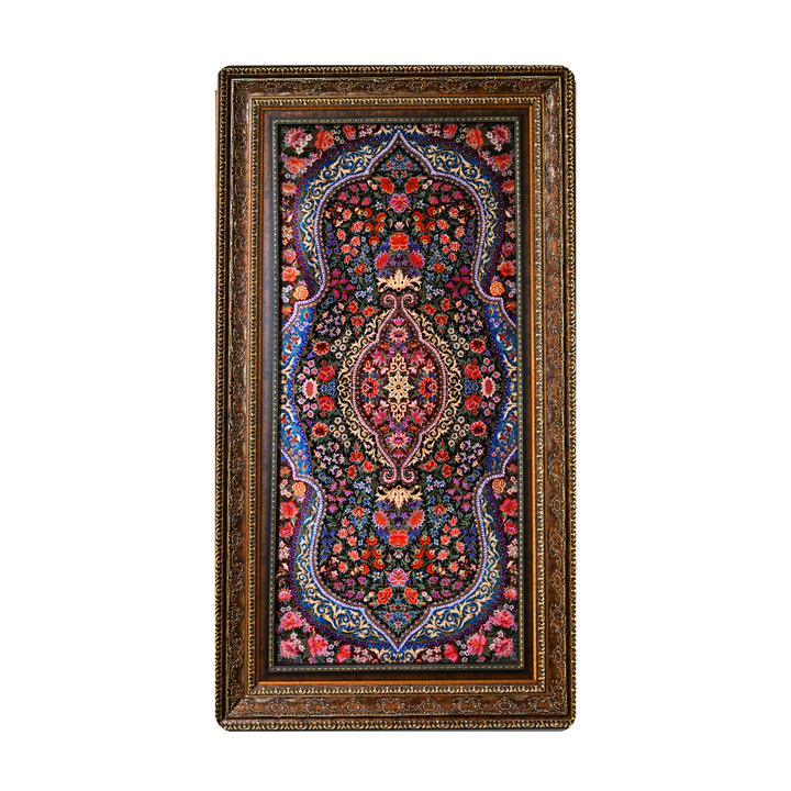 سجادة فارسية مصنوعة يدويًا Medallion