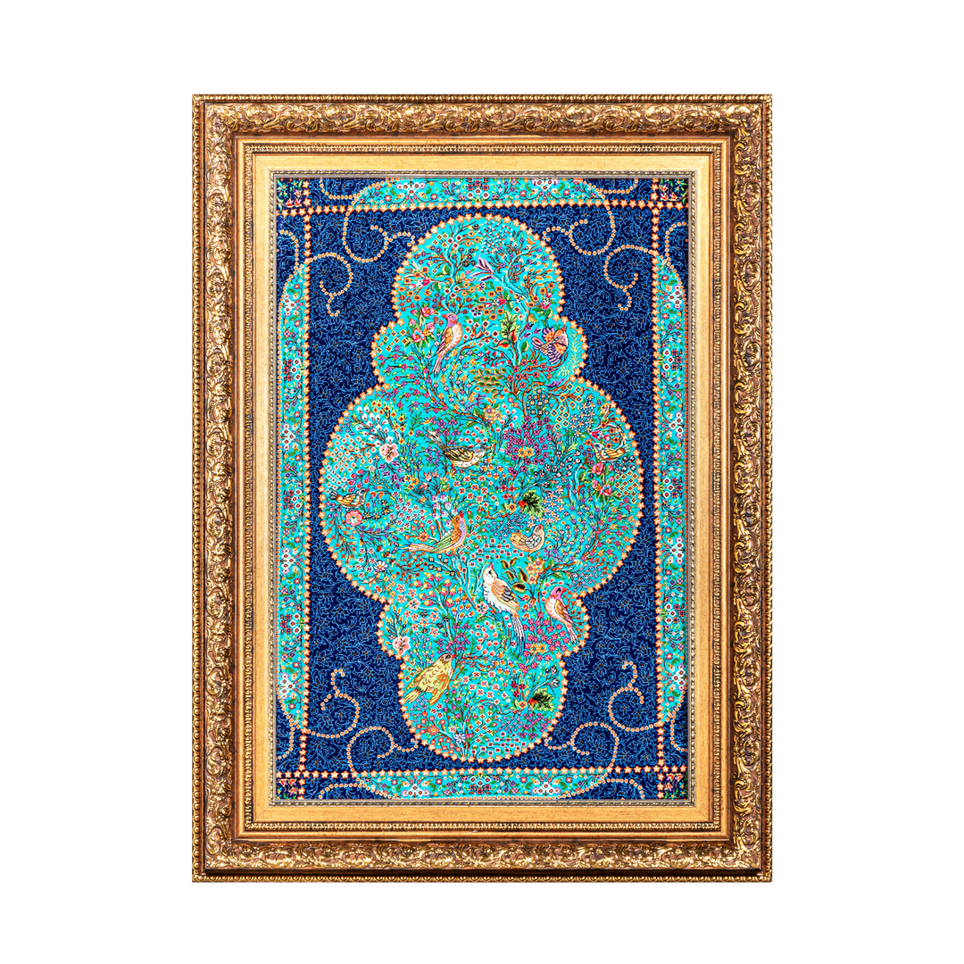 Bird Garden Persian handmade rug
