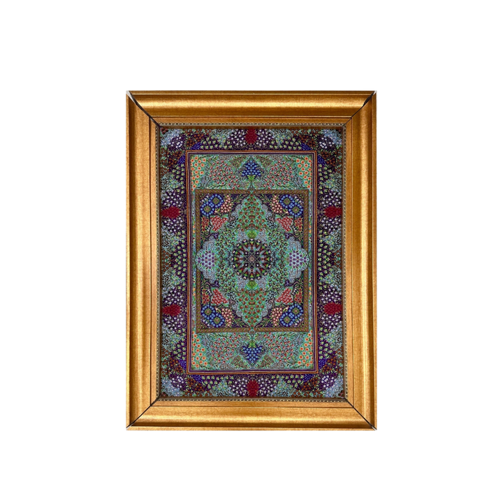 سجادة فارسية مصنوعة يدويًا Medallion