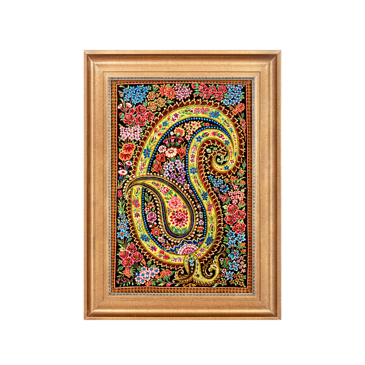 سجادة فارسية مصنوعة يدويًا Paisley