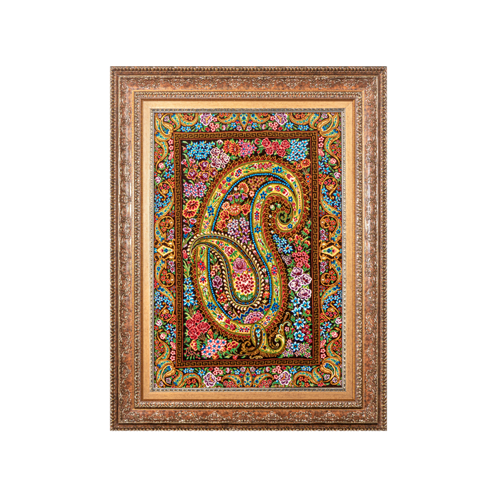 سجادة فارسية مصنوعة يدويًا Paisley