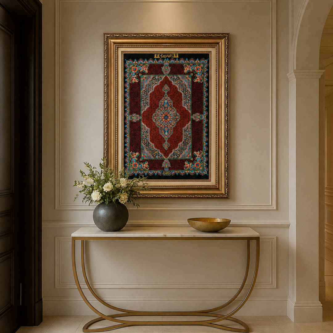 Hand Made Rug Medallion