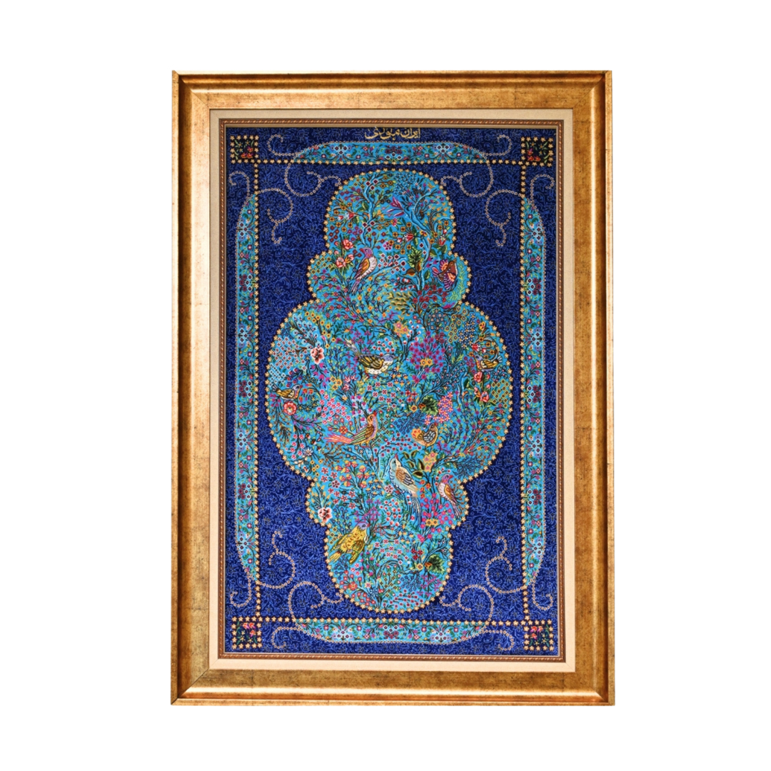 Bird Garden Persian handmade rug