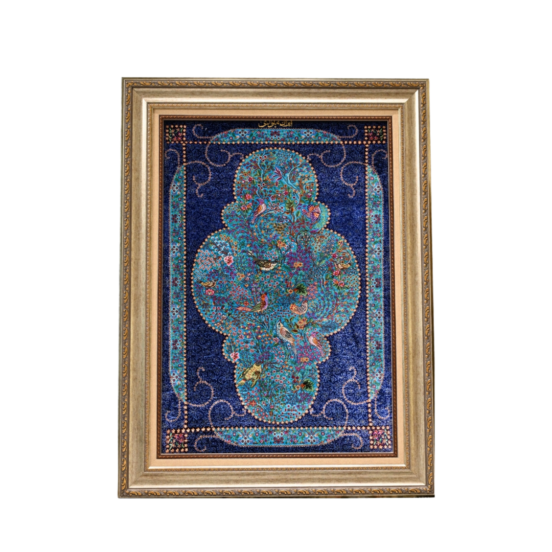 Bird Garden Persian handmade rug