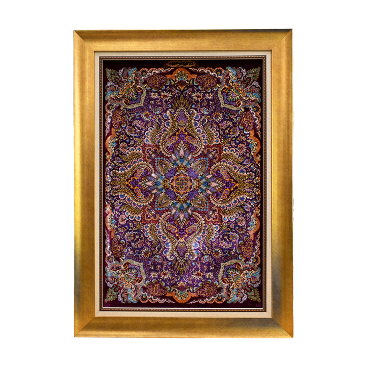 Hand Made Rug Central Medallion