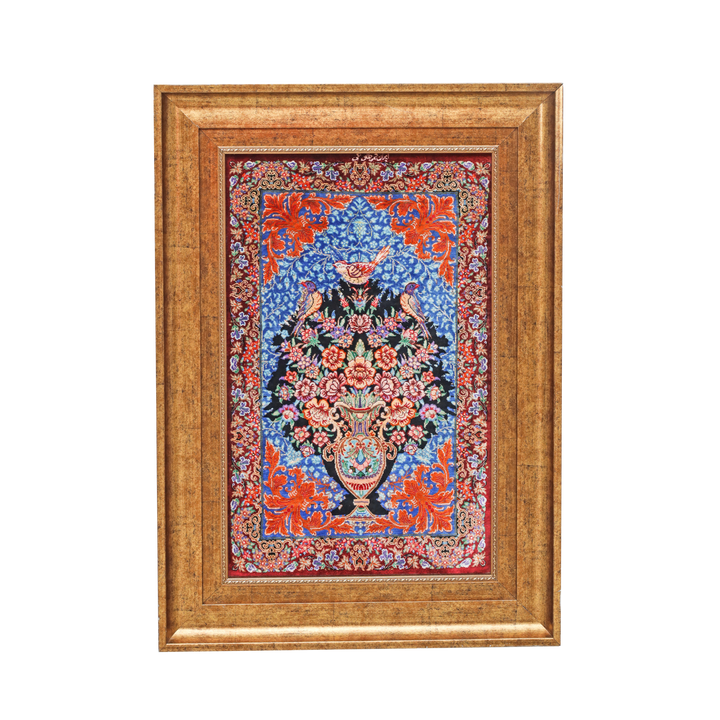 سجادة فارسية مصنوعة يدويًا Vase of flowers
