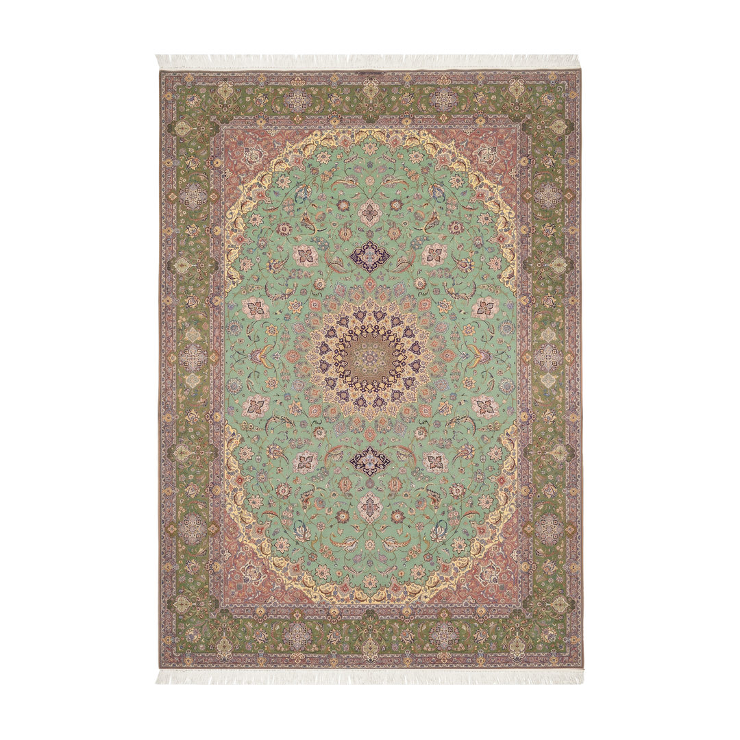 Medallion Shah Abbasi Persian handmade rug