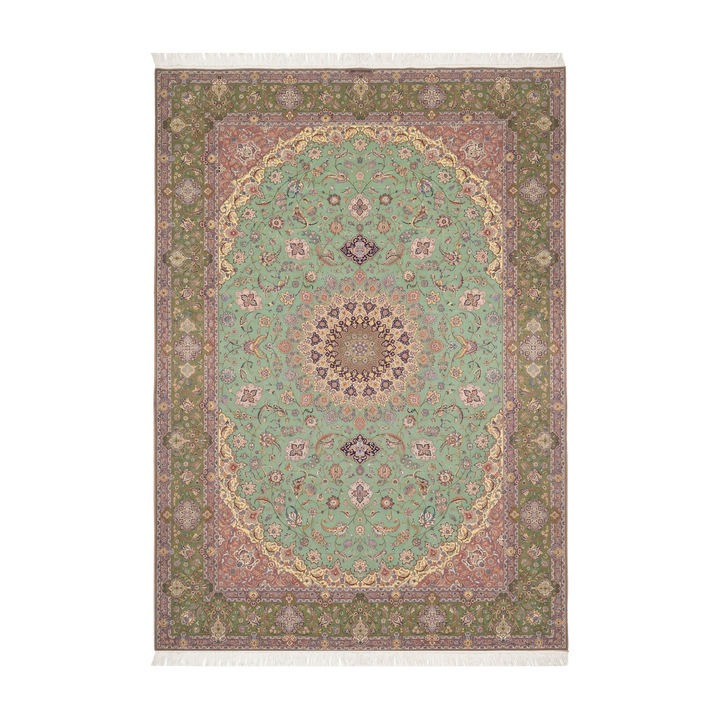 Medallion Shah Abbasi Persian handmade rug