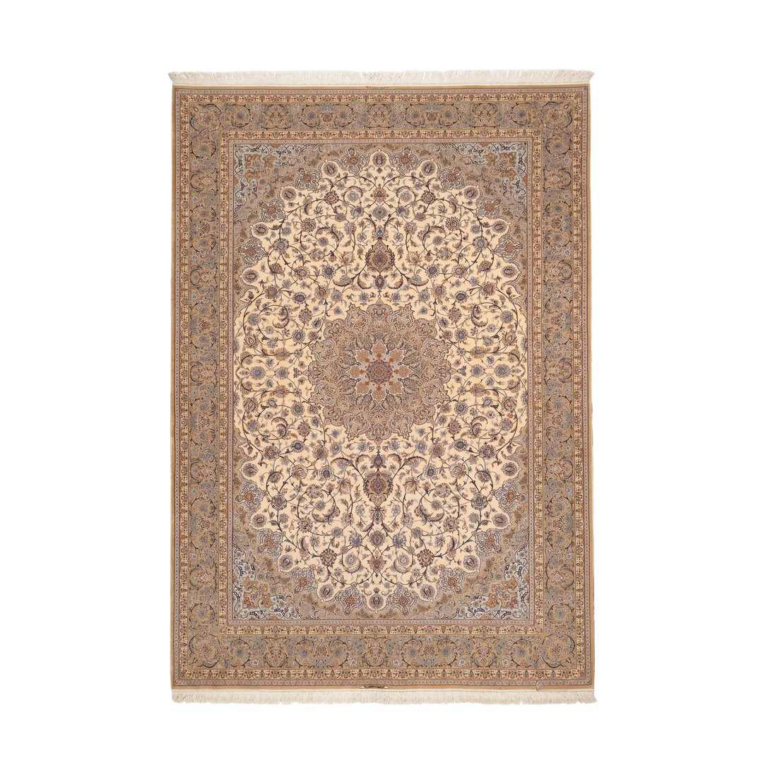 Medallion Shah Abbasi Persian handmade rug