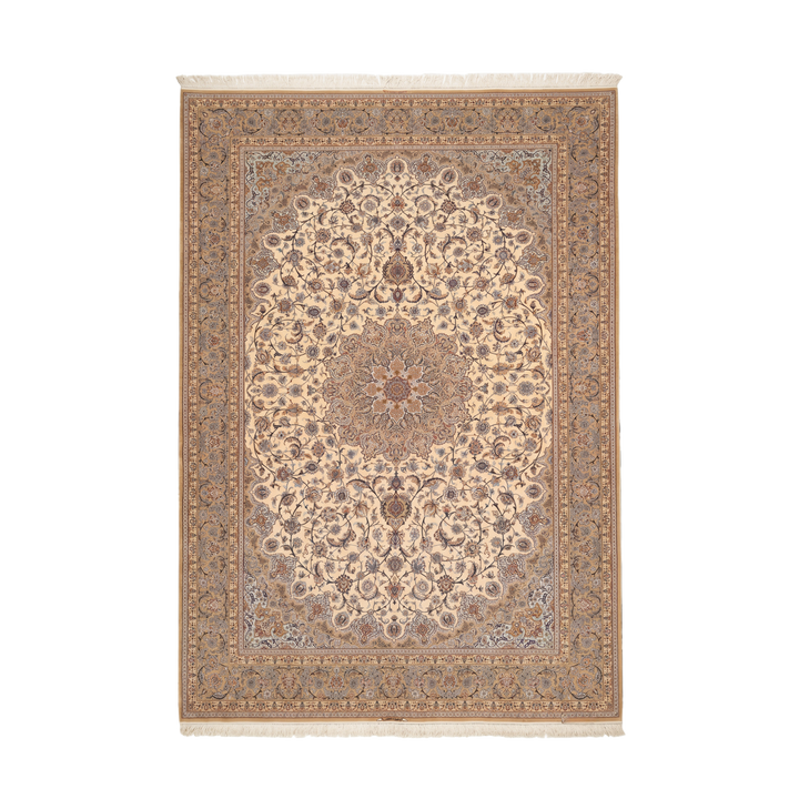 سجادة فارسية مصنوعة يدويًا Medallion Shah Abbasi