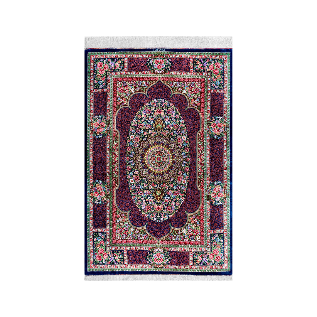 Floral Mihrab Persian handmade rug