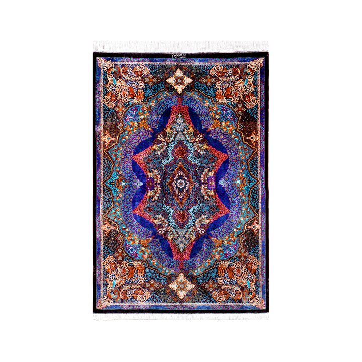 Elongated Medallion Persian handmade rug
