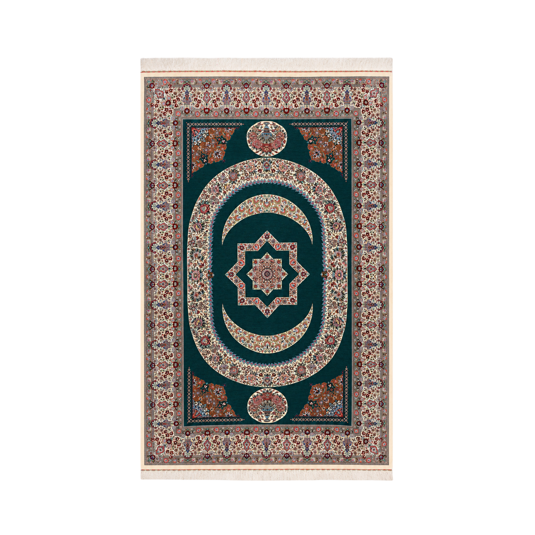 Hand Made Rug Star &amp; Moon