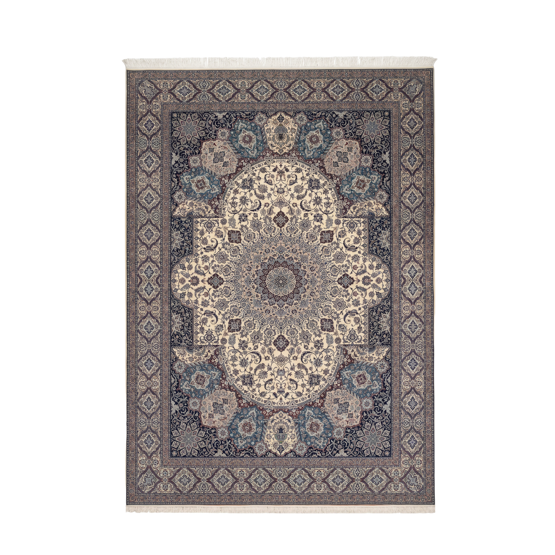 624 x 436 cm Persian handmade wool and silk rug