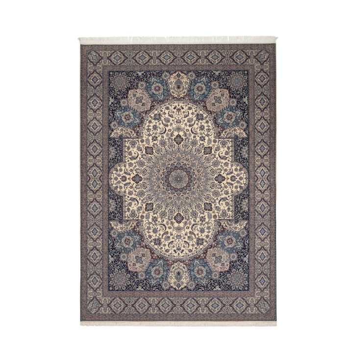 624 x 436 cm Persian handmade wool and silk rug