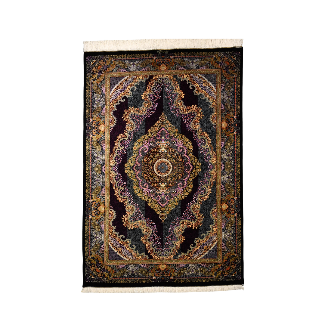 Hand Made Rug Central Medallion