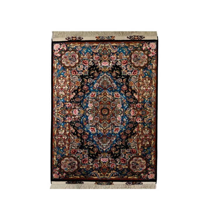 سجادة فارسية مصنوعة يدويًا Medallion