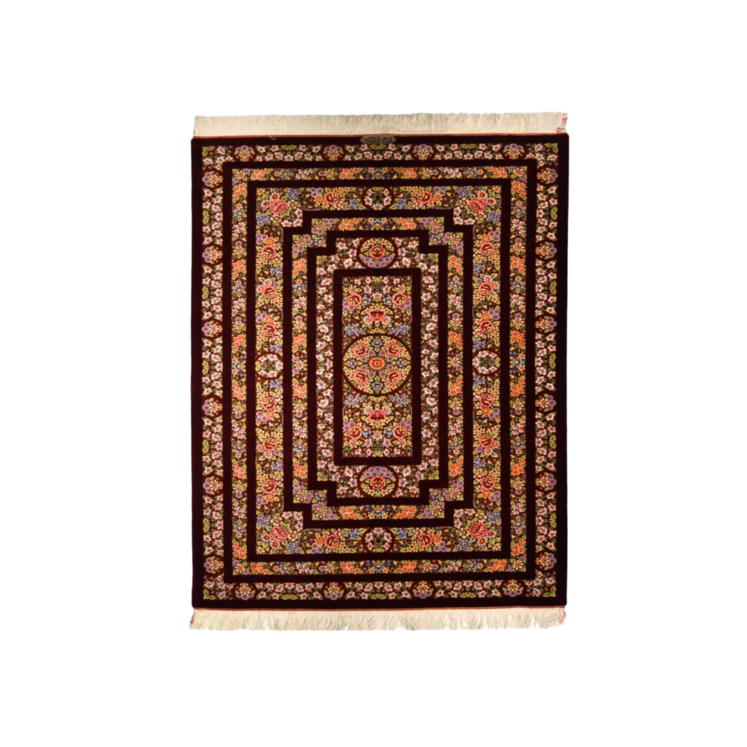Hand Made Rug Panel Garden
