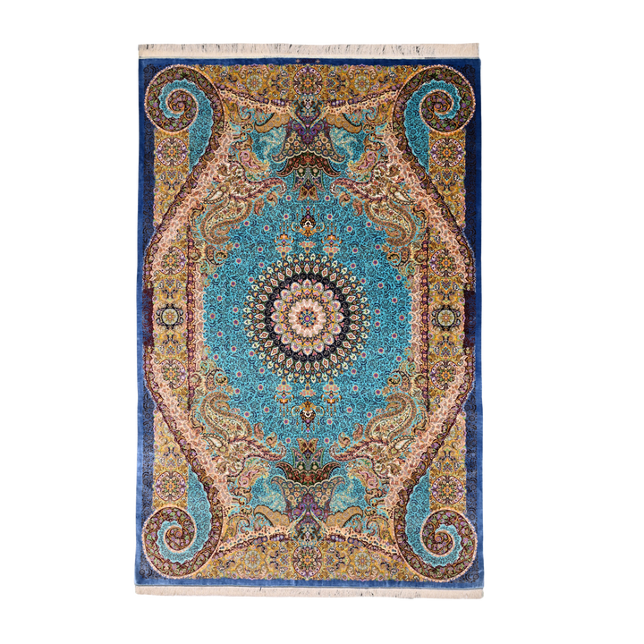 سجادة فارسية مصنوعة يدويًا Paisley