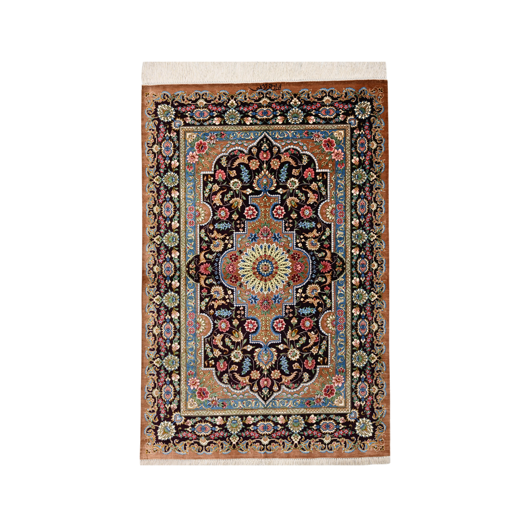 Cruciform Medallion Persian handmade rug