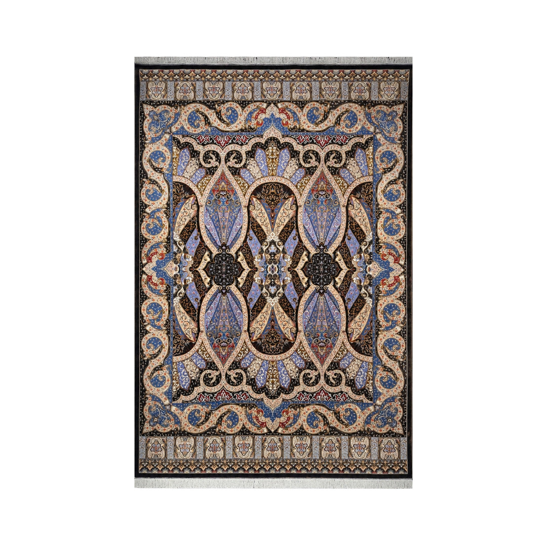 Silk Rug - Royal Arch - Brown - 300 x 200 cm on white background