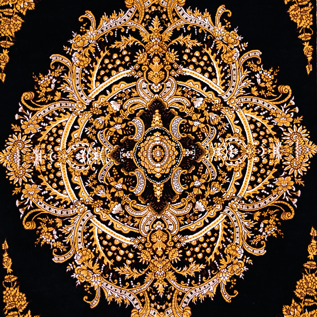 Medallion Versace Persian handmade rug