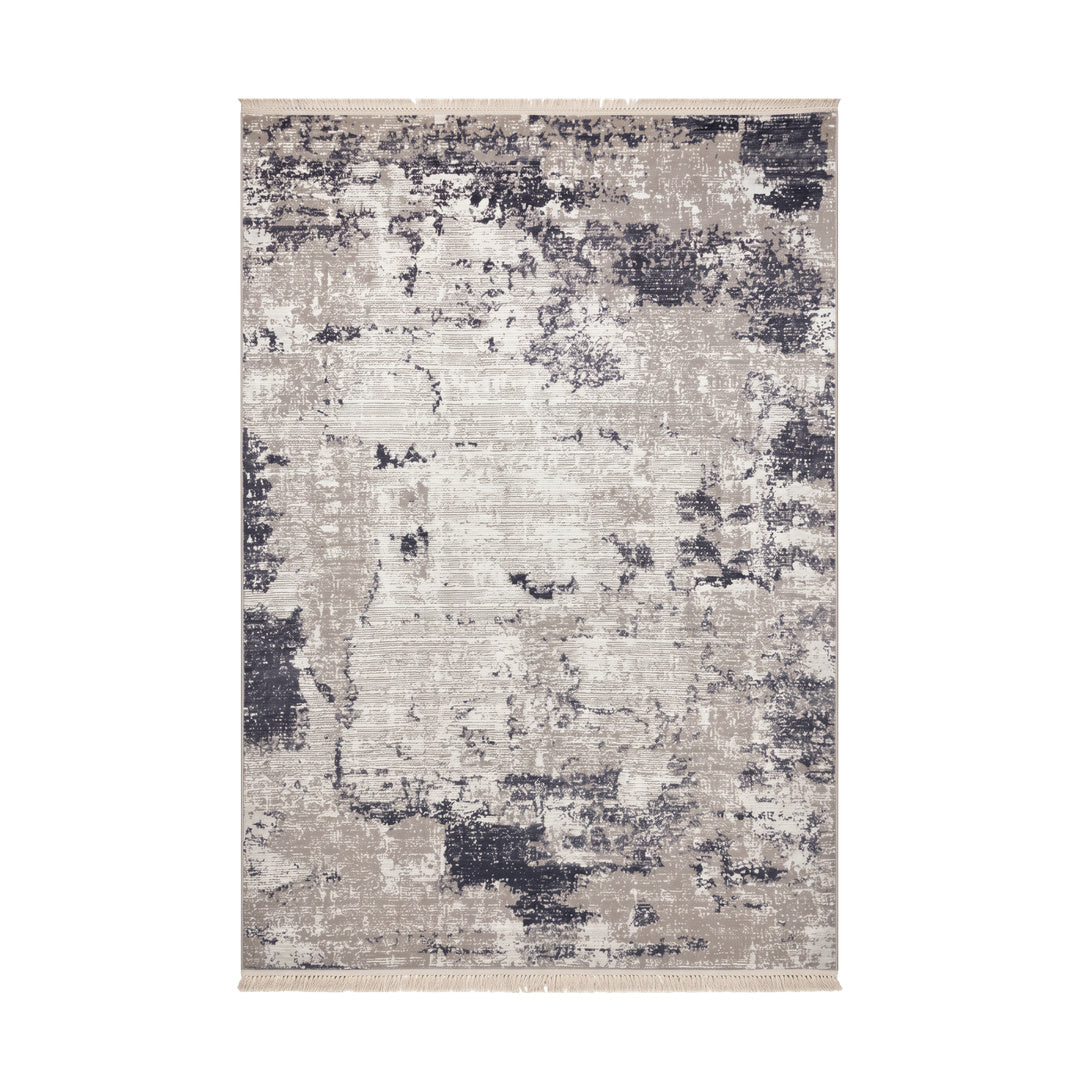 Modern Carpet - Deep Form - Turquoise - 300 x 200 cm on white background