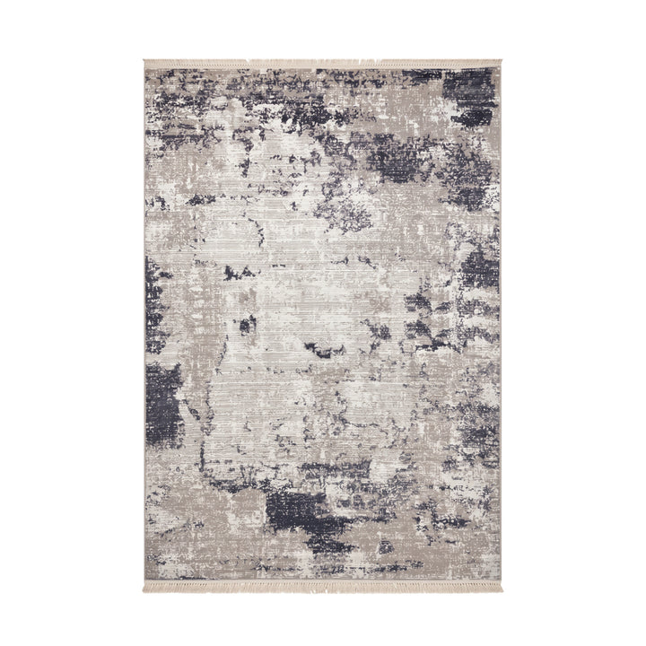 Modern Carpet - Deep Form - Turquoise - 300 x 200 cm on white background