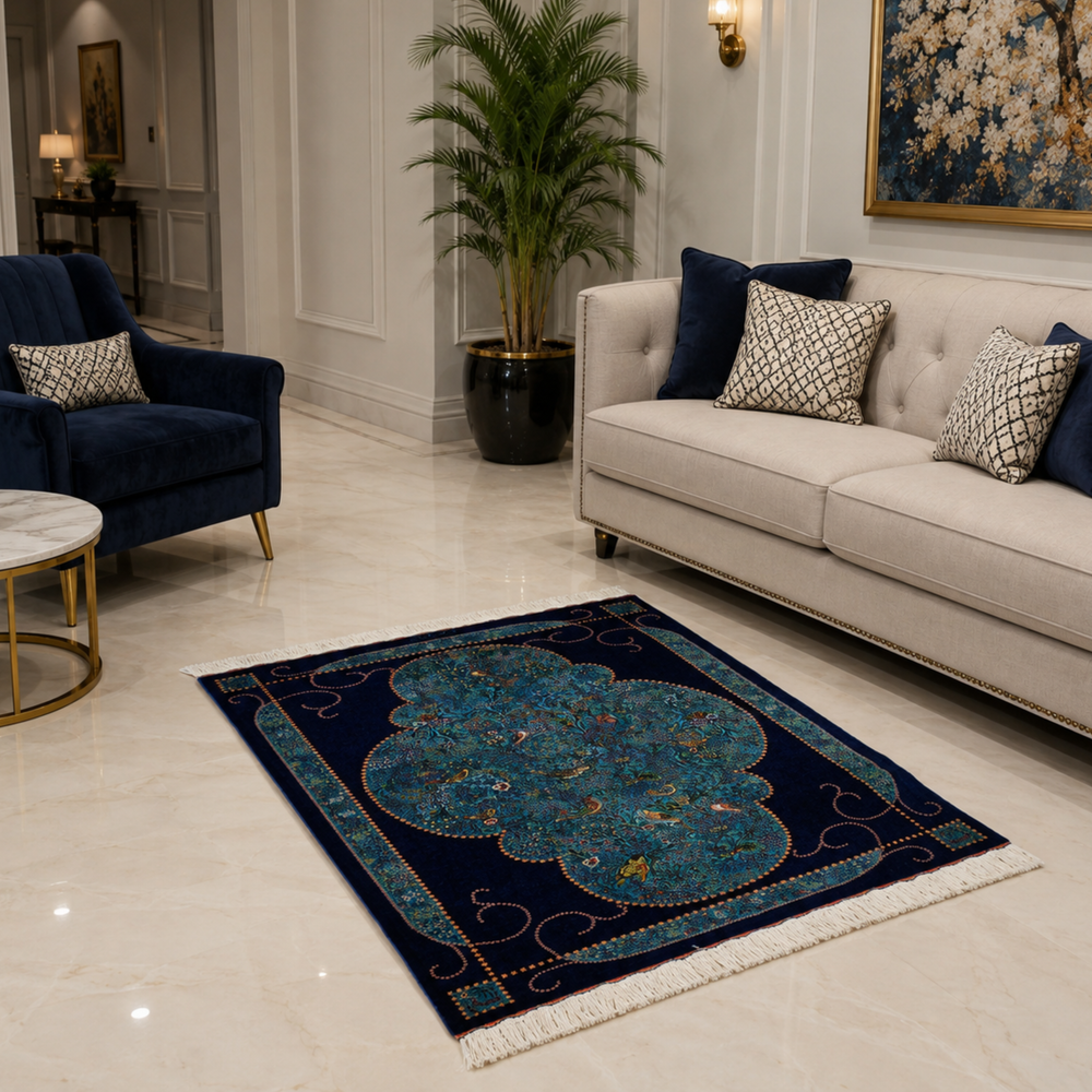 Bird Garden Persian handmade rug