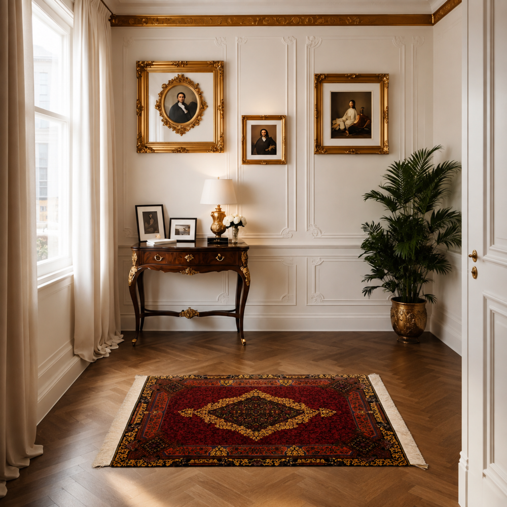 Prayer Persian handmade rug