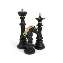Royal Chess Set – 3 Pieces – Black