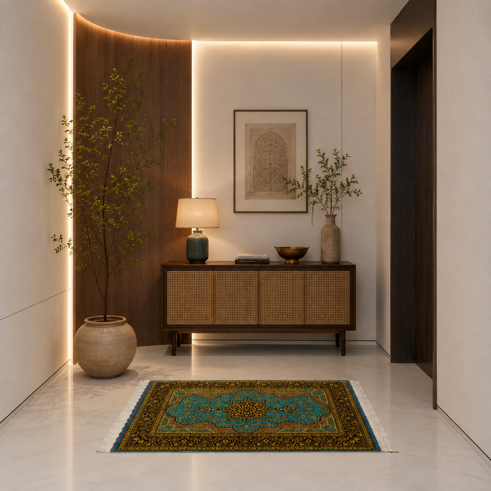 Medallion Persian handmade rug